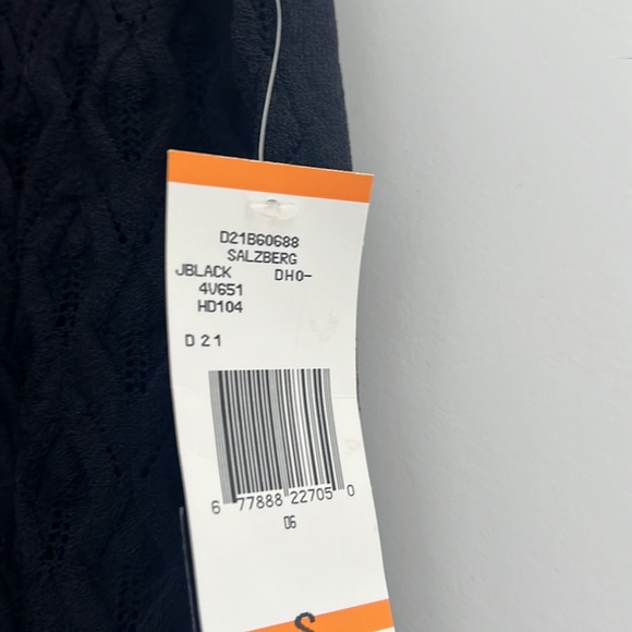 NWT - Black Sweater Vest - Textured Sz S Women’s Jones New York - Picture 3 of 7